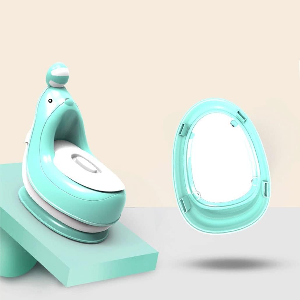 Children's Toilet Baby Urinal Potty Toddler Boy Boy Boy Baby Urinal Toilet Anti-Splash Urine Toilet (Color : Green)