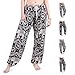CandyHusky Men Women Elastic Baggy Hippie Boho Gypsy Aladdin Yoga Harem Pants