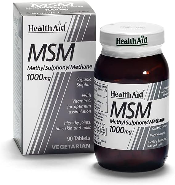 HealthAid MSM 1000mg Kapslar