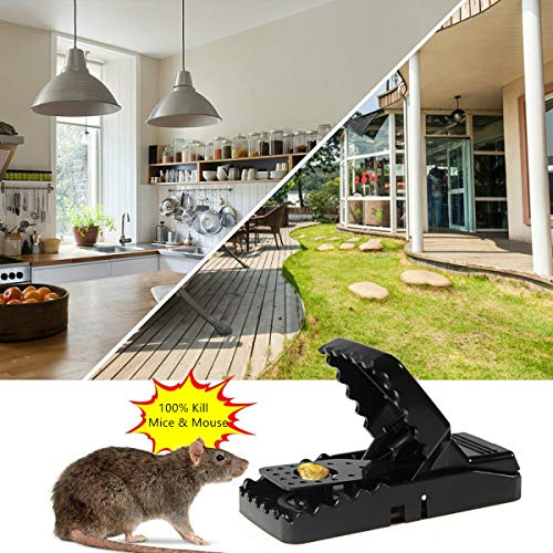 Mouse Trap, Mice Traps That Work Best Snap Traps for Small Mice and Mouse Outdoor Indoor Quick Kill and Reusable Mouse Traps 6 Pack - Thumbnail 3