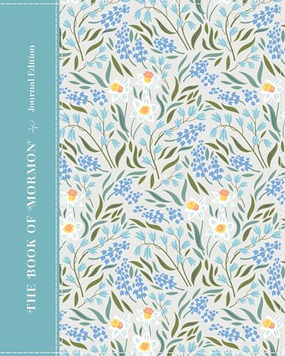 Book of Mormon Journal Edition, 3-Piece Case Floral, Lined