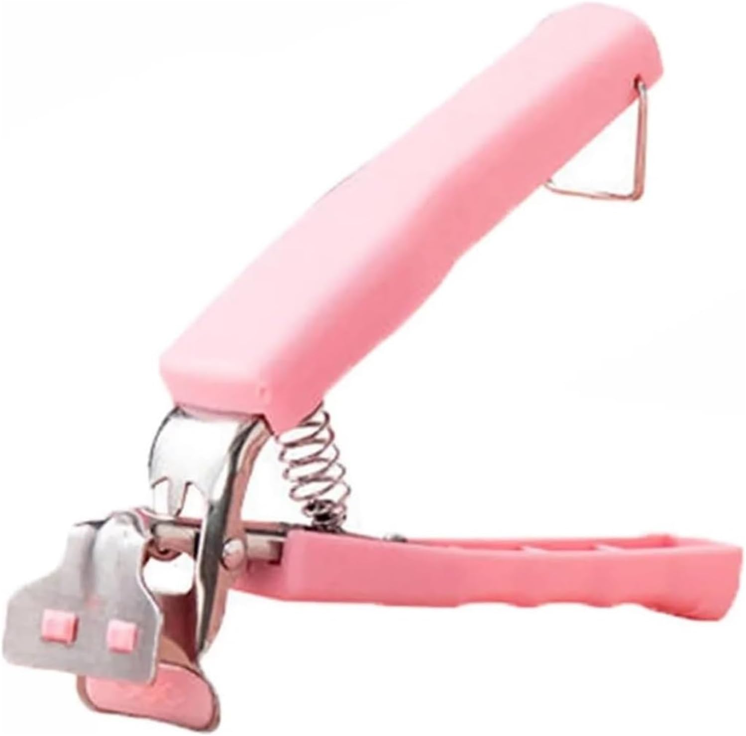 1 PC Stainless Steel Bowl Picker Dish Clamp Lifting Plate Clamp Non Slip Anti-Scald Clip to Take Kitchen Gadgets(PINK)