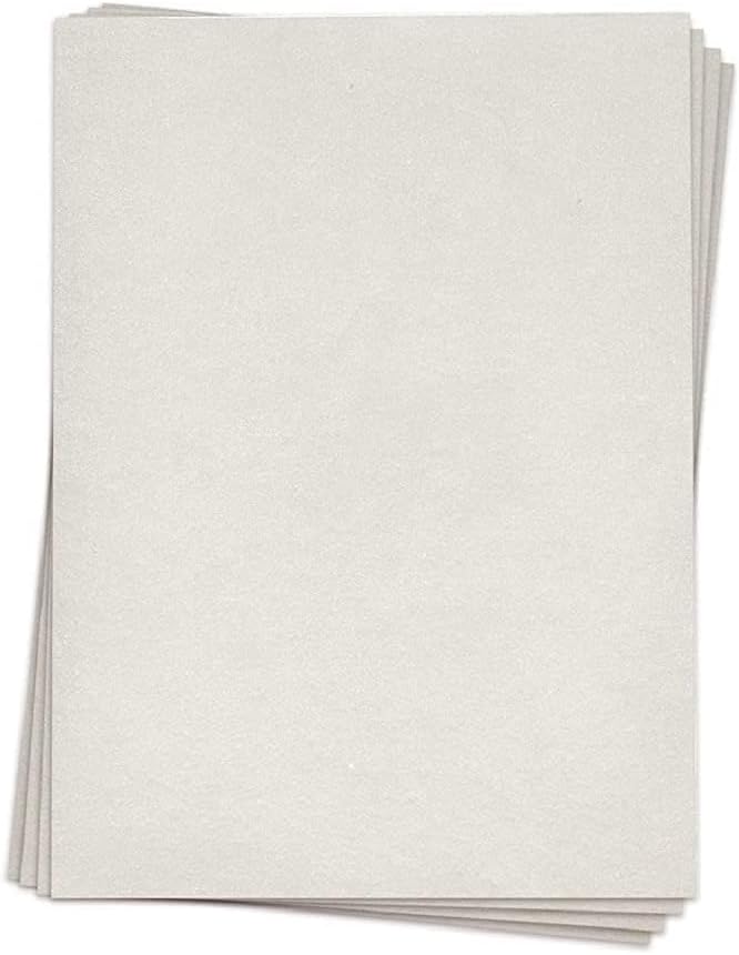 Wafer Paper Sheet for Cake | Flavored Icing Sheets | Cakes Decorating Edible Items | Food Decor and Baking | White | Size: A4 (297 x 210 mm) - 20 Pcs.