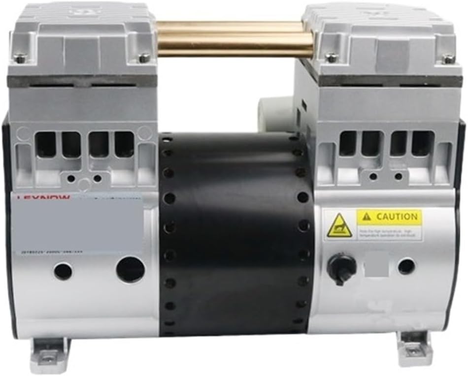 Oil-Free Piston Vacuum Pump, KB-240V Small Dry Vacuum Pump Quiet Maintenance Free for Industrial Lab Use