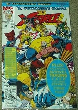 Comic X-Force Issue #16 Special Poly Bag Edition with Marvel Trading Card (X-Cutioner's Song Part 4) Book