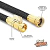 Flexi Hose Plus Expandable Garden Hose with 8 Function Nozzle, 25FT - Lightweight Retractable Garden Hose, Water Hose - No-Kink Flexibility, 3/4 Inch Solid Brass Fittings Includes Hook & Bag #5
