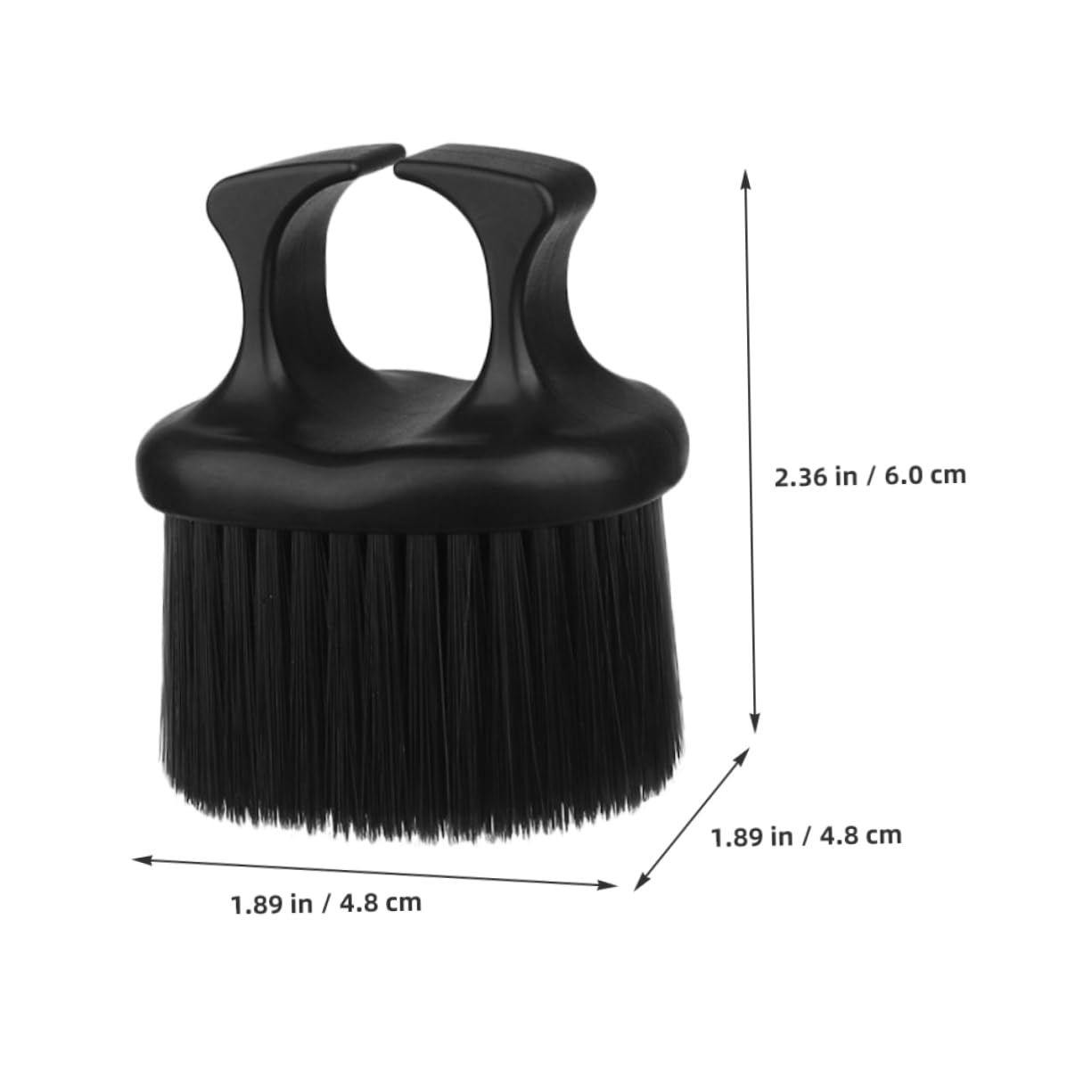 FRCOLOR 15pcs Beard Grooming Brush for Men Men Bristles Beard Brush Barber Bone Bristle