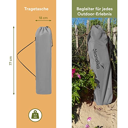 Strandstuhl Skandika Klappstuhl für Strand und Freizeit