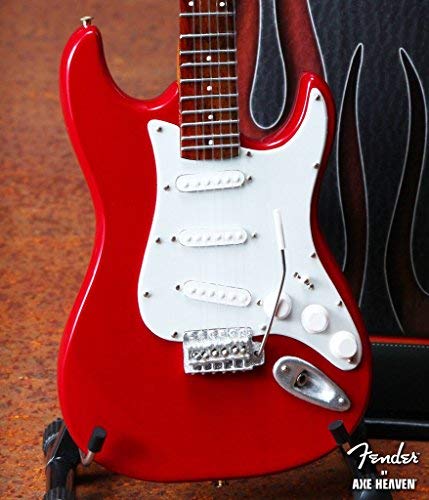 AXE HEAVEN FS-006 Licensed Fender Stratocaster Classic Red, 25.40 cm - Image 2