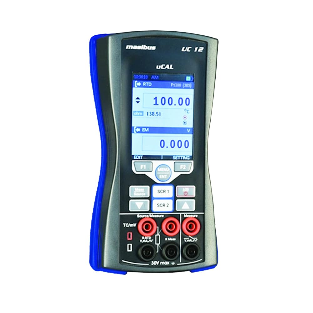 Universal Calibrator (mA/V/mV/mA(2W)/ Resistance/RTD/TC/Frequency/Pulse) for Laboratory, Site Calibration, Drift Test of Transmitters and Transducers | Model : Masibus UC12