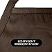Betty Dain Ultimate Salon Stylist Apron, Brown