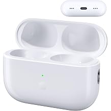 Wireless Charging Case Replacement for AirPods Pro 1st & 2nd Gen, USB-C Port with Pairing & Sync Button, Replacement Airpods Pro 2 Charging case Support Wireless Airpods pro 2 Charging case