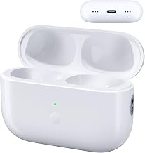 Wireless Charging Case Replacement for AirPods Pro 1st & 2nd Gen, USB-C Port with Pairing & Sync Button, Replacement Airpods Pro 2 Charging case Support Wireless Airpods pro 2 Charging case