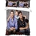 Produktbild ANSSON Two and A Half Men Mikrofaser Bettbezüge + 2 Kissenbezug,Kinder Bettwäsche-Sets,Junge und Mädchen Geschenke Bettwäsche 3-teilig (Single 135x200, Komödie6)