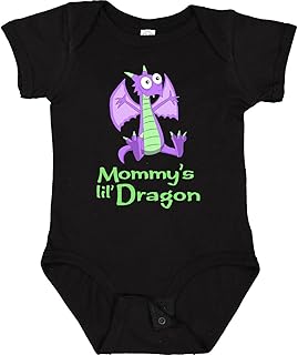 inktastic Mommy's Lil' Dragon Baby Bodysuit