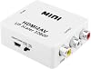 Alfais 4552 HDMI to RCA 1080P Supported Av tos Scart Converter