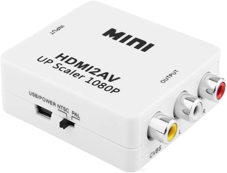 Alfais 4552 HDMI to RCA 1080P Destekli Av tos Scart Dönüştürücü