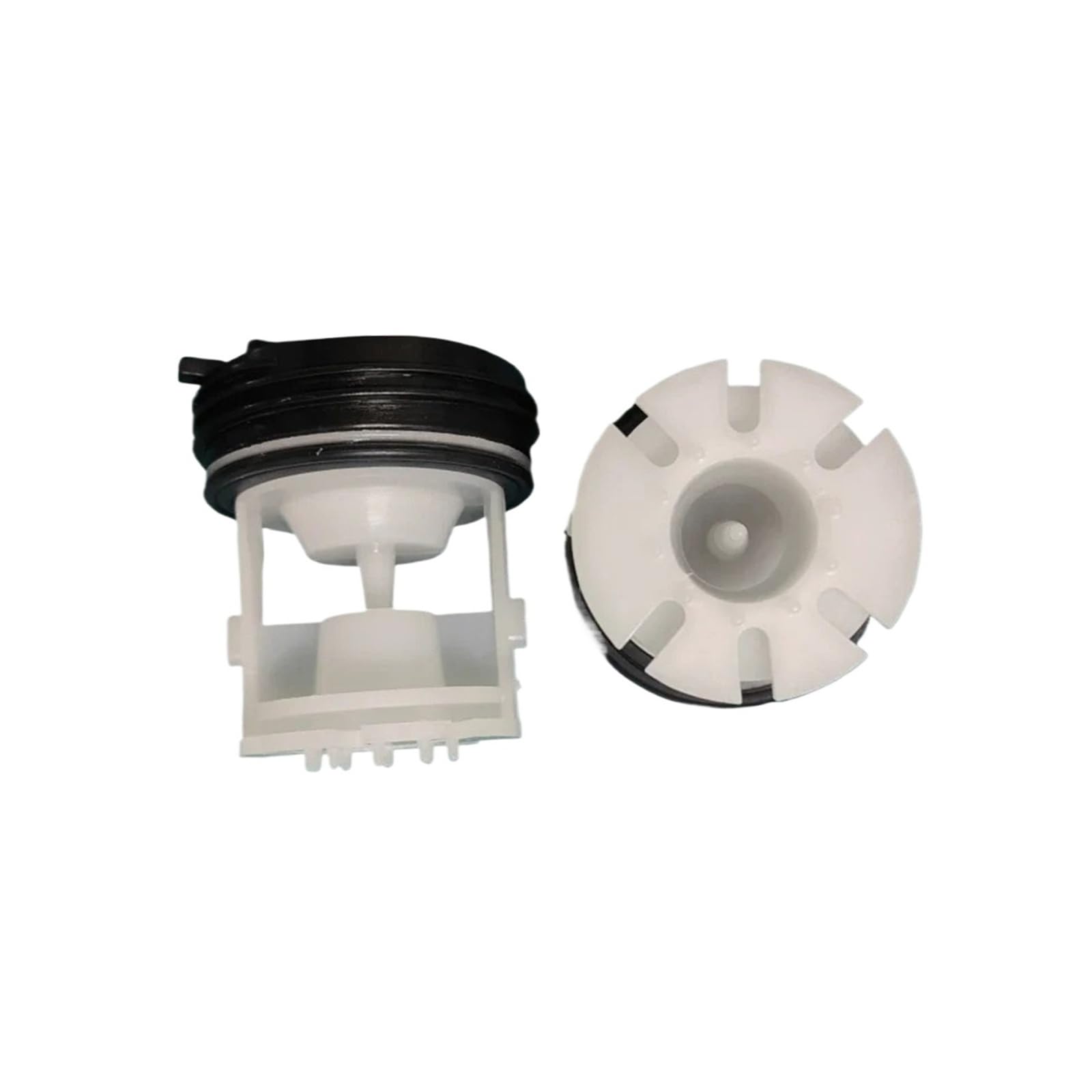 Niufenggeo 2Pcs Compatible For Haier, Compatible For Whirlpool, Tumble Dryer Drain Pump Sewage Outlet Cover Filter, Laundry Filter