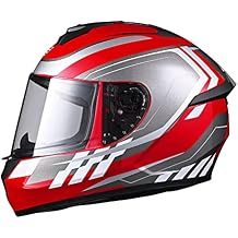 AHR Full Face Motorcycle Lightweight Street Bike Helmet Touring Racing Run-F3 DOT Approved