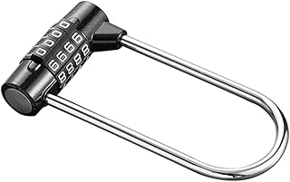 4 Padlock Heavy Duty Padlock Lockers for Employees Weatherproof Password Padlock Locker Lock Shackle Lock 4 Digit Combination Padlock 4 Digit Combination Lock Staff Gym Lock