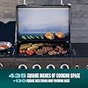 Charbroil Performance Series 4-Burner Gas Grill Cabinet with Side Burner, Black - 463253925