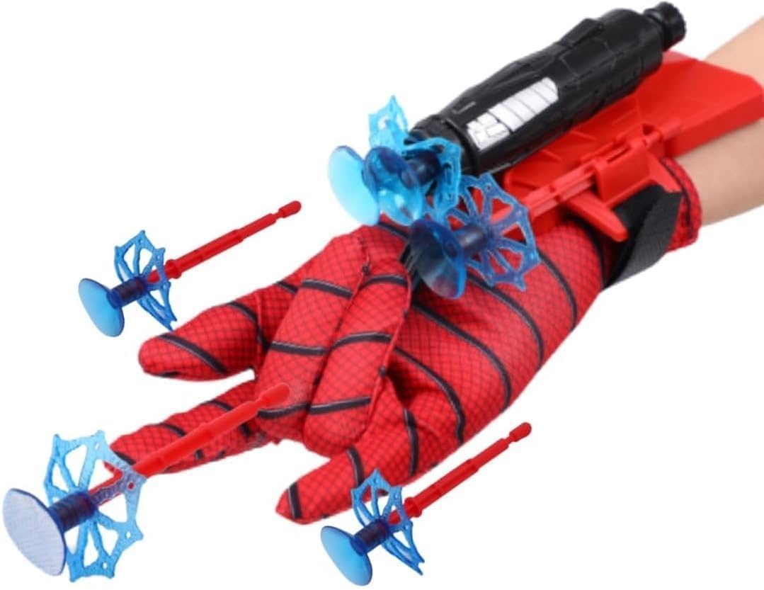 TECH LOGO ELECTRONICS Spider Web Shooters Toy for Kids Fans, Hero Launcher Wrist Toy,Cosplay Launcher Bracers Accessories,Sticky Wall Soft Funny Children's Educational Toys (Pack of 1)