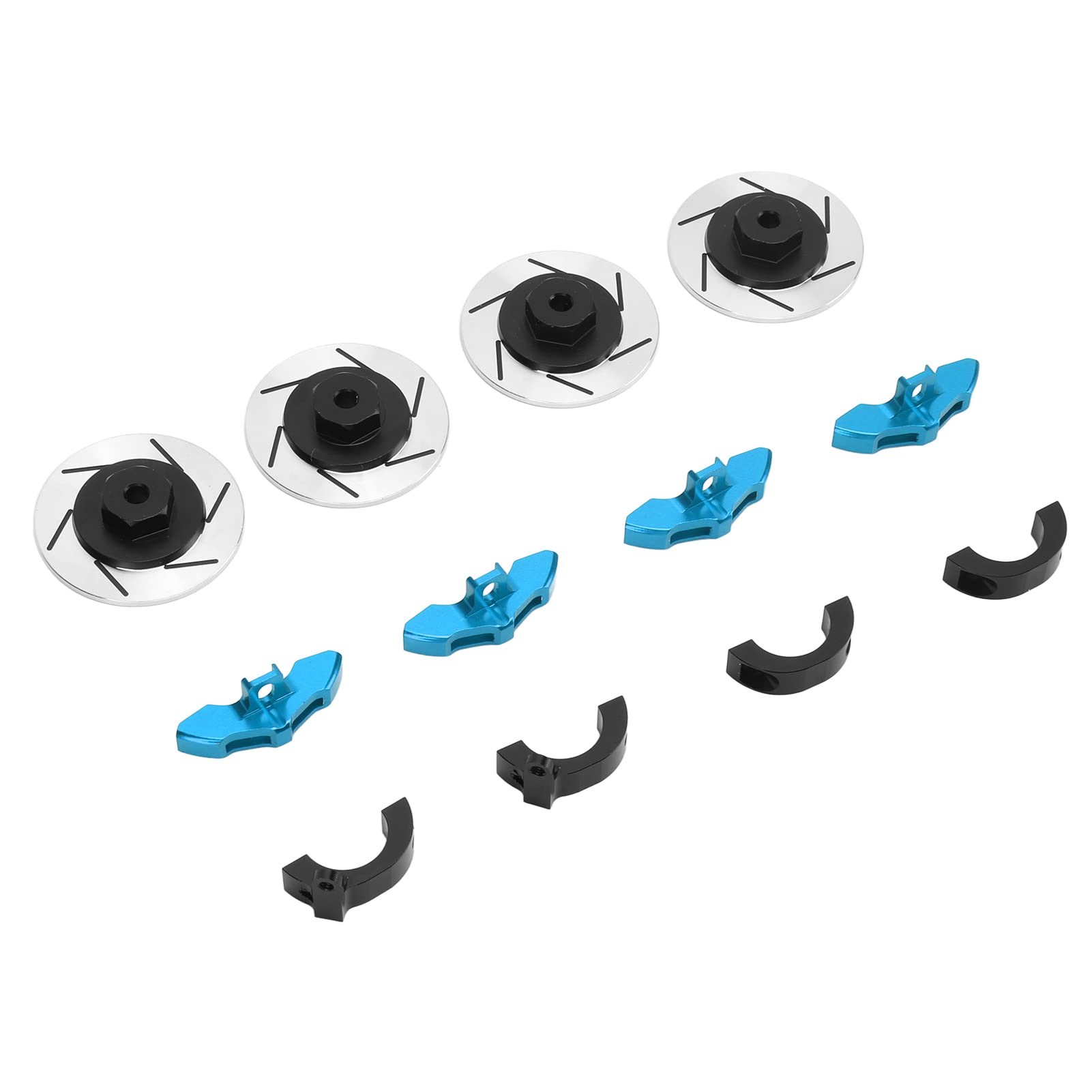 plplaaoo Adaptador Hexagonal de Rueda de Disco de Freno de Aluminio de 12 mm Piezas de Mejora de Alto Rendimiento para Coche CC02 CC 02 1/10 RC Aleación de Aluminio Ligera y Duradera (Azul)