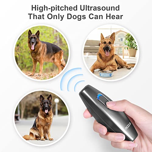 MODUS Bark Control Device - Anti Barking Device, 2-in-1 Dog Training Tool, 16.4 Ft Large Control Range, Safe to Use, Dog Silencer Dogs, Ultrasonic Dog Whistle Indoor&Outdoor