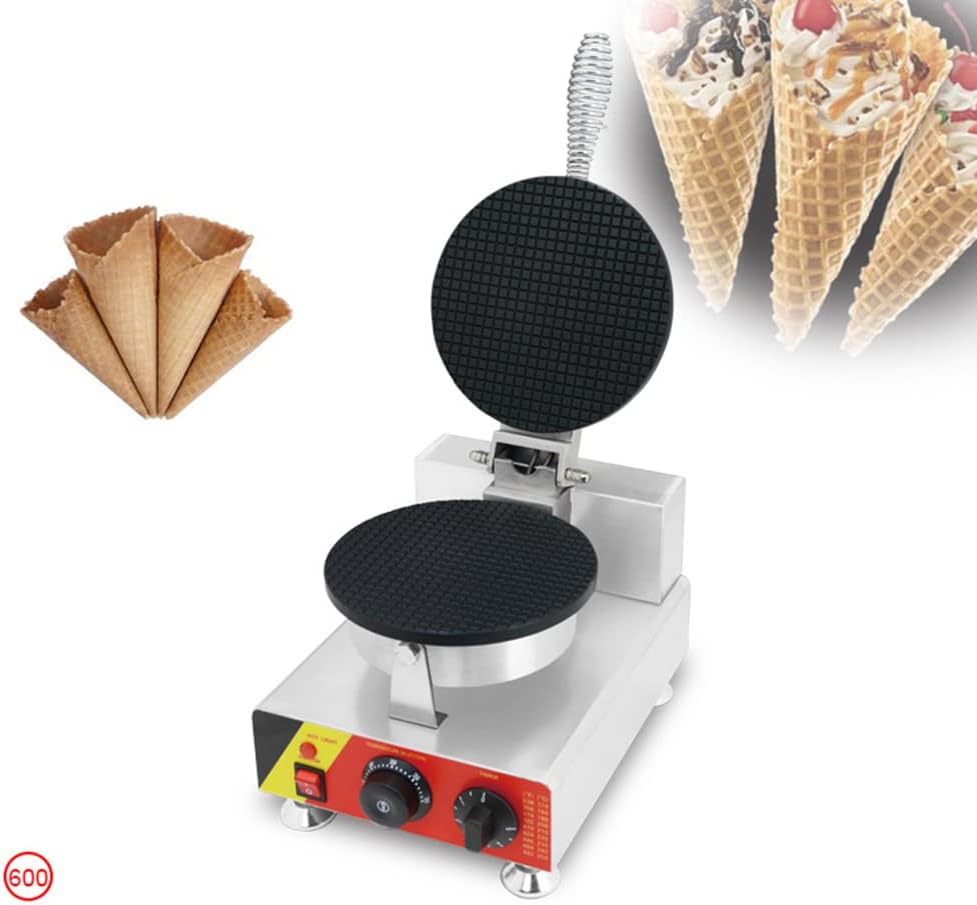Ice Cream Waffle Cone Maker Non stick Waffle Cones Bowls Maker waffle iron cone machine (220V)