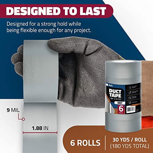 image for Reli. Duct Tape, Grey | 1.88