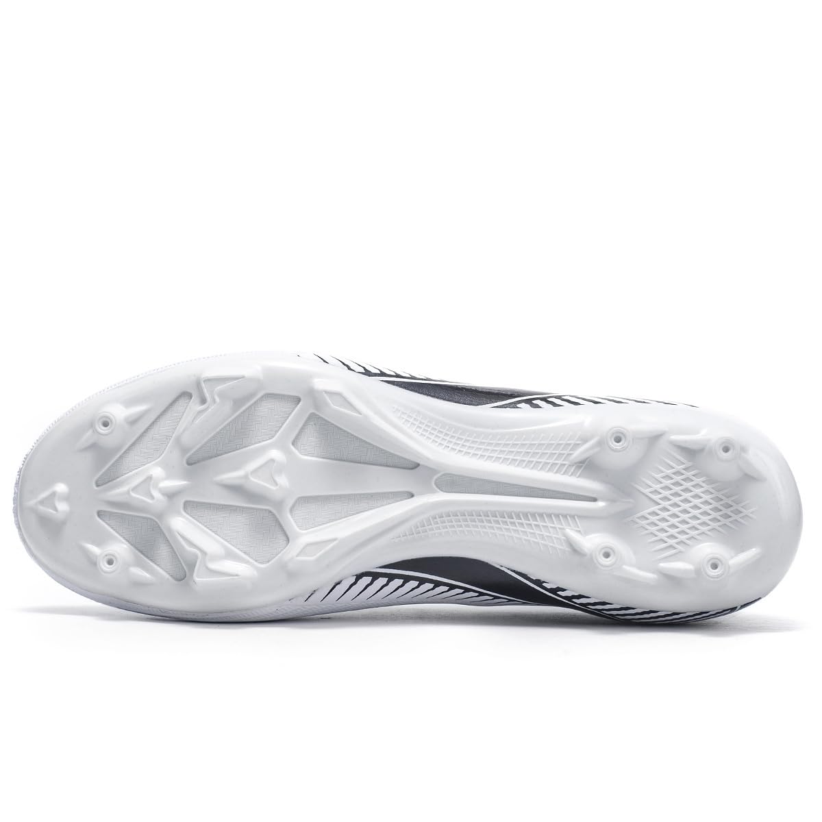Stylowe buty do piłki nożnej Wysoka cholewka elastyczna tkanina sznurowadła FG TF Trening Party Trawnik Pole Unisex Rozmiary 38-45