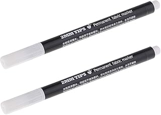 Amazon Co Jp 布描き用ペン 絵具 ホワイト 布描き用ペン 絵具 裁縫材料 ホビーストア