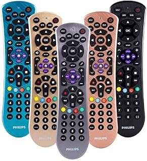 Philips Universal Remote Control for Samsung, Vizio, LG, Sony, Sharp, Roku, Apple TV
