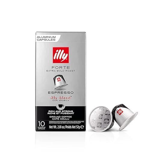 illy espresso forte capsules