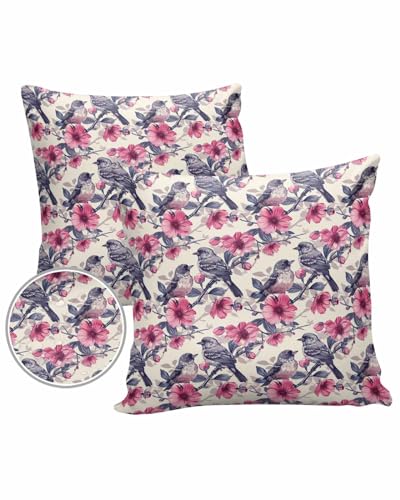 Outdoor Waterproof Throw Pillow Covers 24