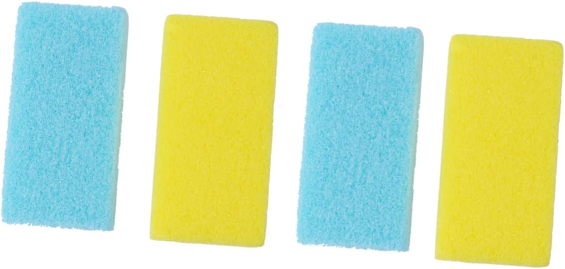 4PCS Natural Pumice Foot Files for Men and Women Dead Skin Removers with Smooth Edges and Comfortable Grip Callus and Dead Skin Treatment Pedicure Tools Random Colors Random Color