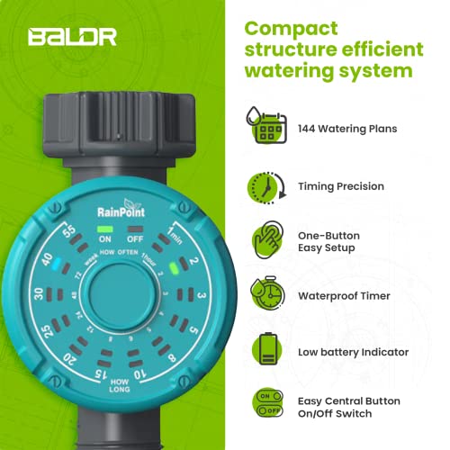 Water Timer For Outdoor Hose Faucet, Customizable Hose Timers For Watering, Garden Sprinkler Timer, Automatic Home Irrigation System, Automatic Garden Watering System, Outdoor Hose Timer #TOP6