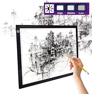 HOKONE LED Light Box Tracer A3 Ultra-Thin Portable,Artcraft Tracing Light Box with USB