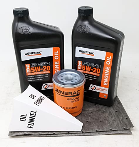 Generac 5W-20 Oil Change Kit