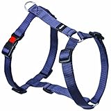 karlie hundegeschirr GESCHIRR,NACHTSCHATTENBLAU Karlie Art Sportiv Plus Geschirr, Nachtschattenblau 20 mm 45-70 cm