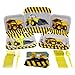 Blue Orchards Construction Party Standard Party Packs (65+ Pieces for 16 Guests!), Construction Party Supplies, Construction Birthday Supplies