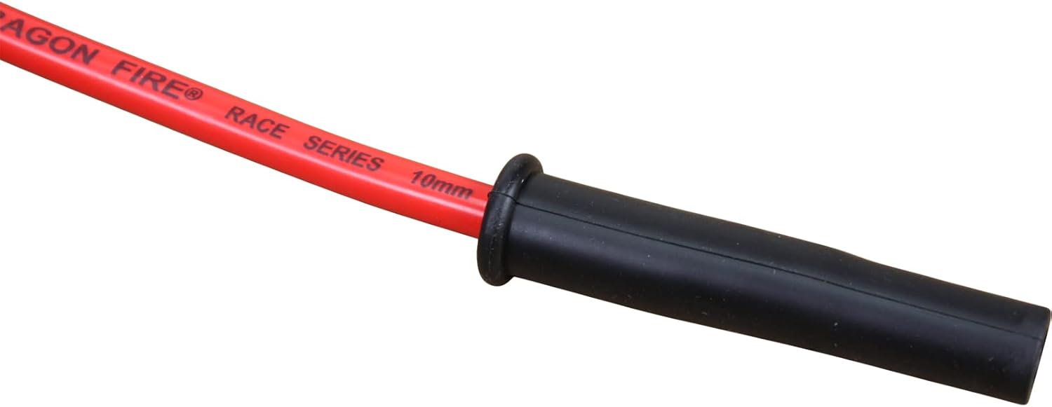 Dragon Fire Race Series High Performance Ignition Spark Plug Wire Set Compatible with Buick Pontiac 265 301 350 389 400 421 428 455 V8 OEM Fit PWJ122