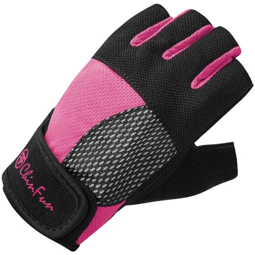 Image of ChinFun Kayaking Gloves 3 /4 Finger - Provide Cushioning and Protection | Resistant Palm and Grip, Easy to Take on and Off, Perfect for Diving, Sailing, Kayaking - Men, Women, Youth