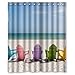 Special Design Beach Chairs Waterproof Bathroom Fabric Shower Curtain,Bathroom decor 60" x 72"