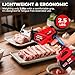 Newhai Electric Bone Saw Machine Handheld Cordless Butcher Saw with 4 Blades Battery Powered 3000mAh for Home Use