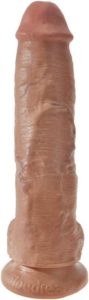 King Cock Dildo with Balls, X-Large, 27 cm