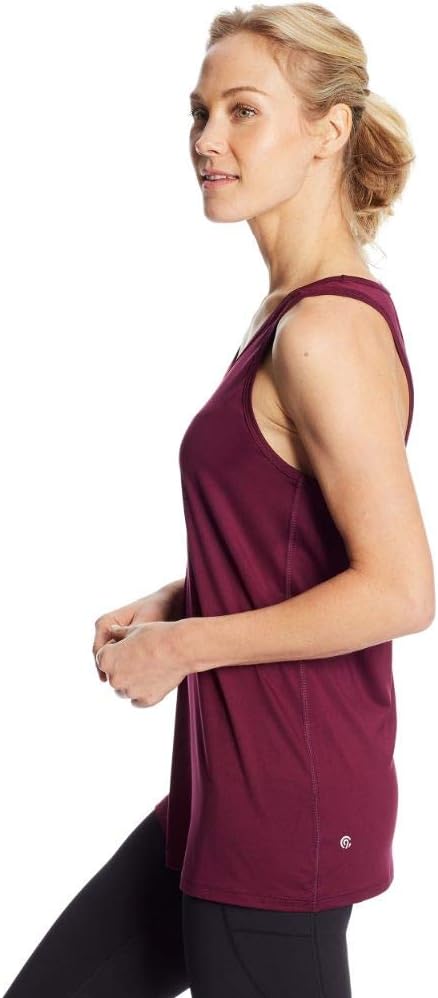 C9 Champion Women's Graphic Tank, DARK BERRY PURPLE, XS - Image 2