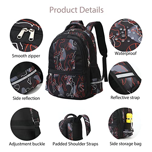 Ycbb Backpack For Boys Teens Bookbag For Elementary Middle School Waterproof Travel Daypack Backpack Fit 15.6 Inch Laptop #TOP3