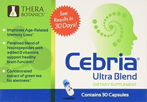 Cebria Ultra Blend, Natural Brain Supplement by Cebria