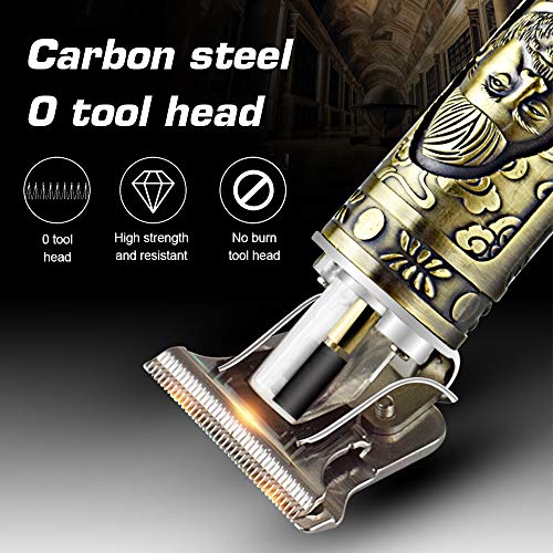 Andoer Aparador de cabelo Barbeiro elétrico Conjunto de aparador de cabelo para uso doméstico Cabele